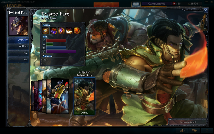 Cutpurse Twisted Fate
