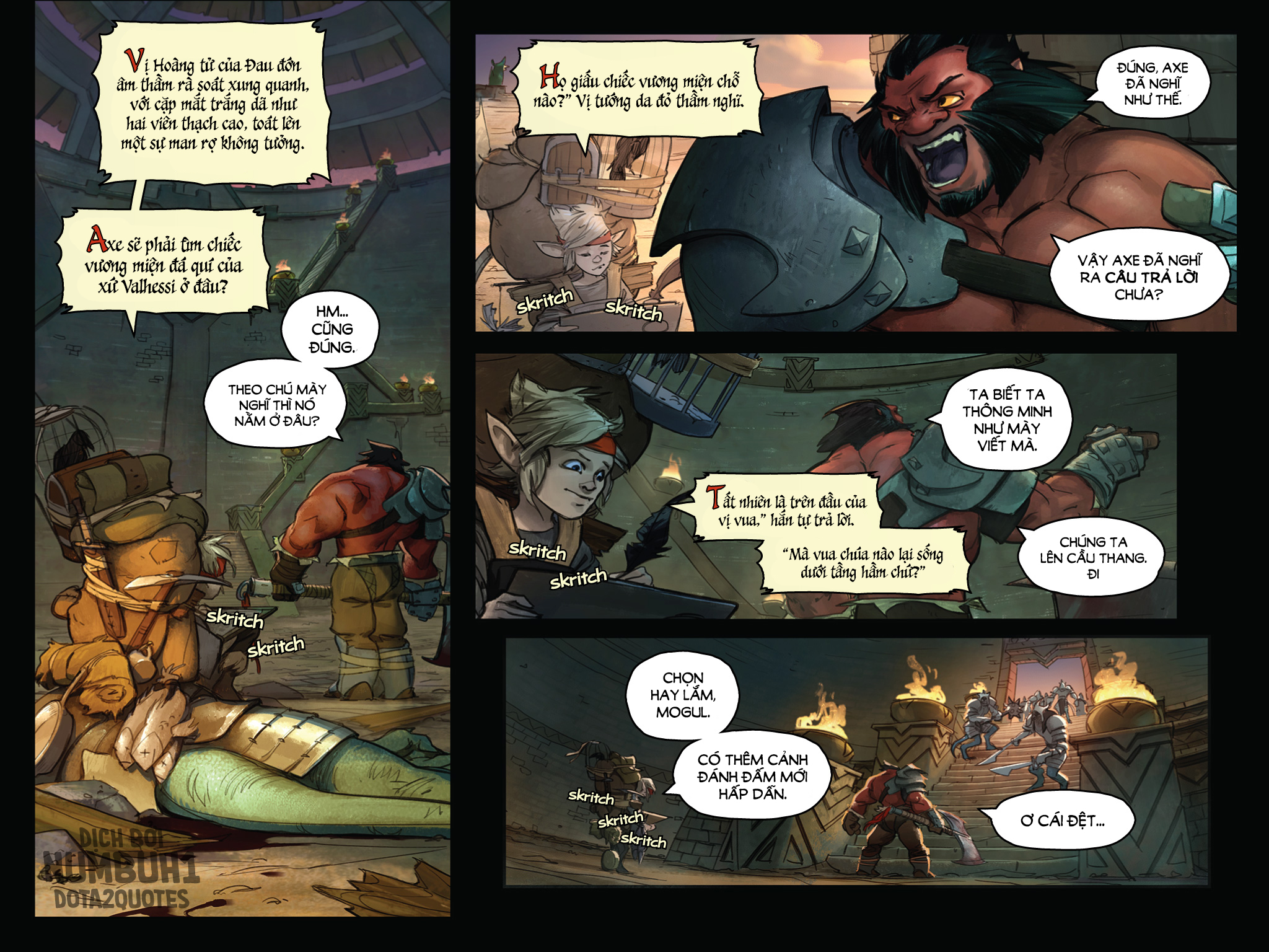 Axe Comic