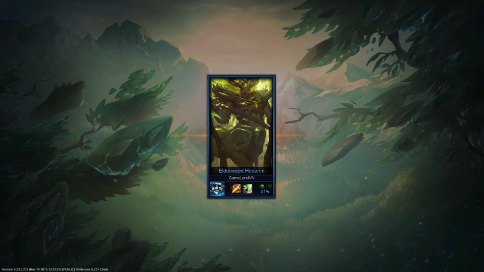 Elderwood Hecarim (Hecarim Thần Rừng)