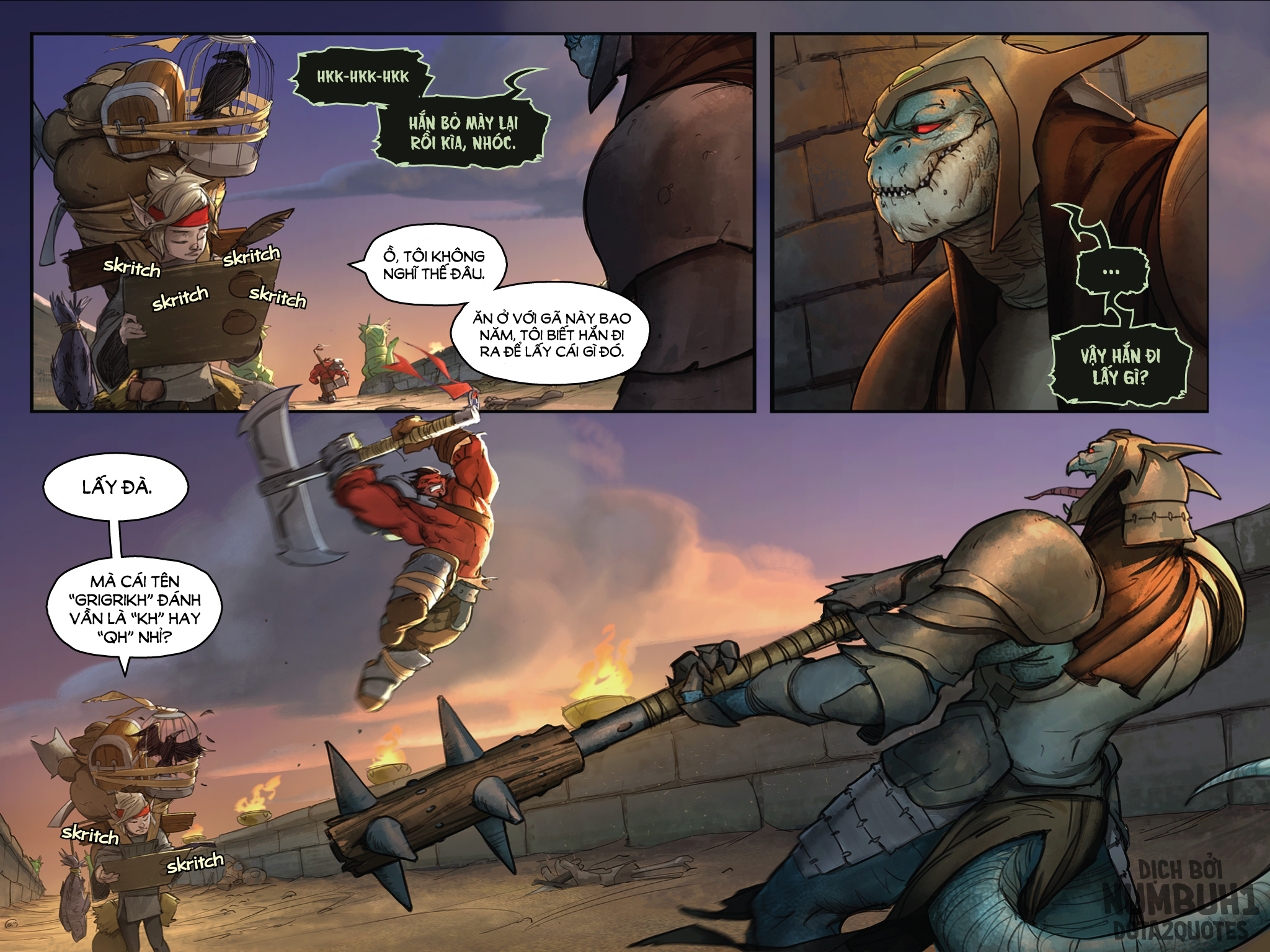 Axe Comic