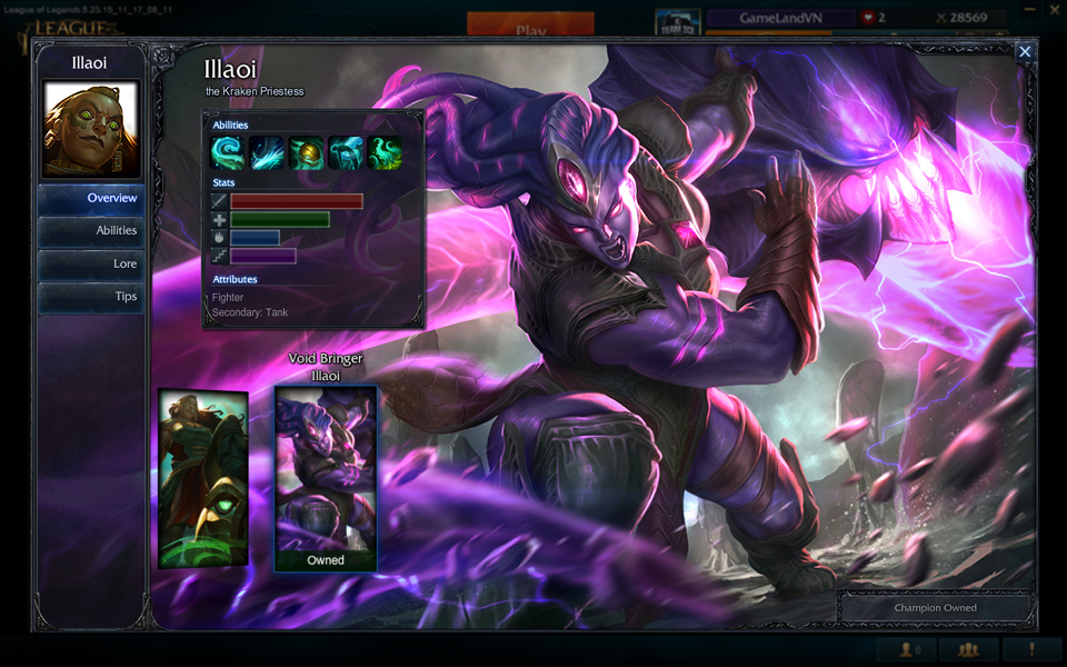 Void Bringer Illaoi (Illaoi Sứ Giả Hư Không)