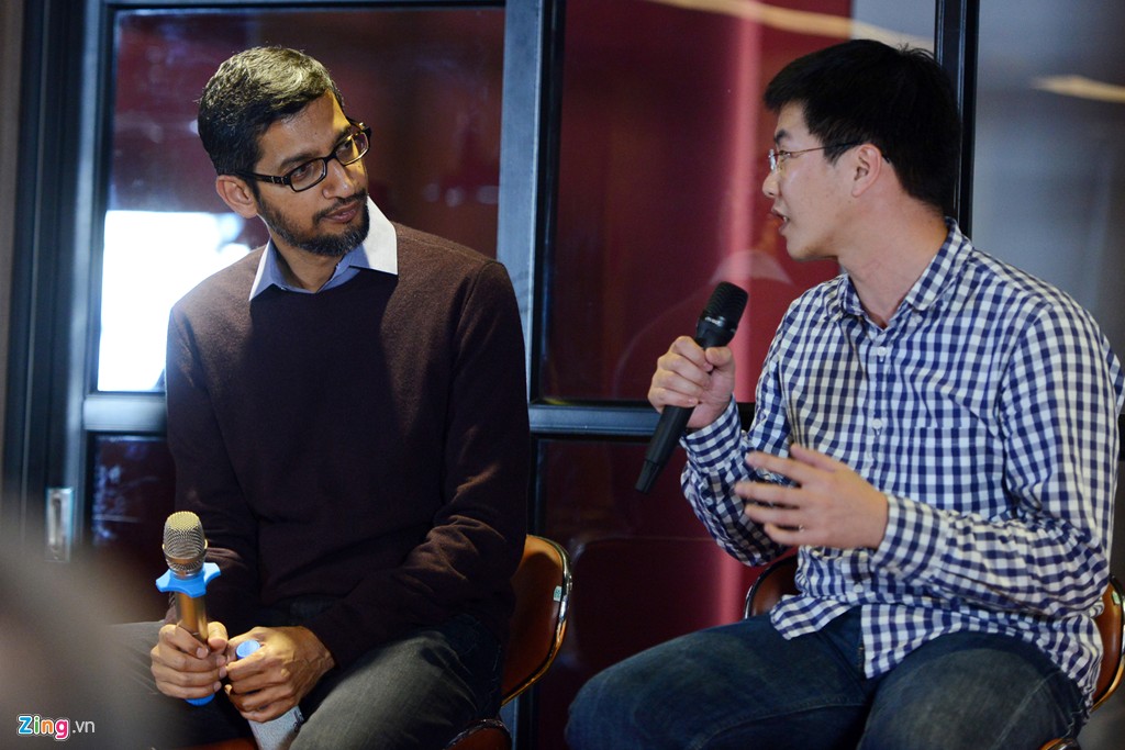Một giờ của CEO Google với giới khởi nghiệp Hà Nội