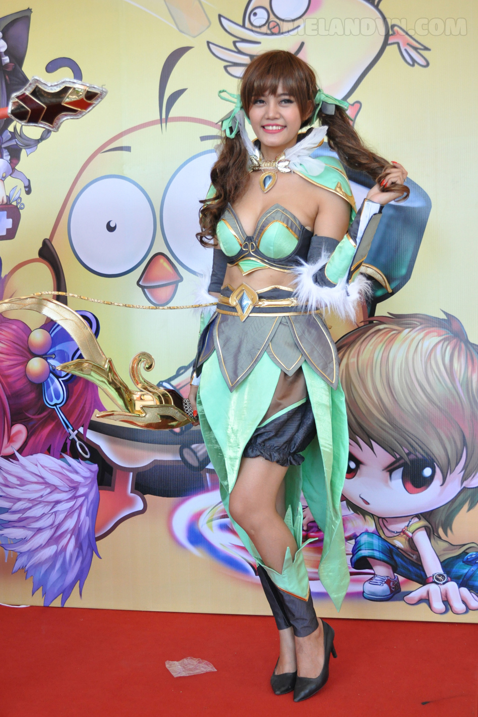 Trinh dien cosplay tai Dai Hoi 360Play