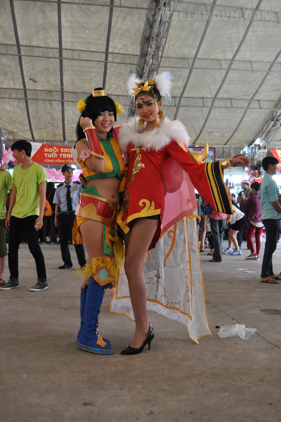 Trinh dien cosplay tai Dai Hoi 360Play