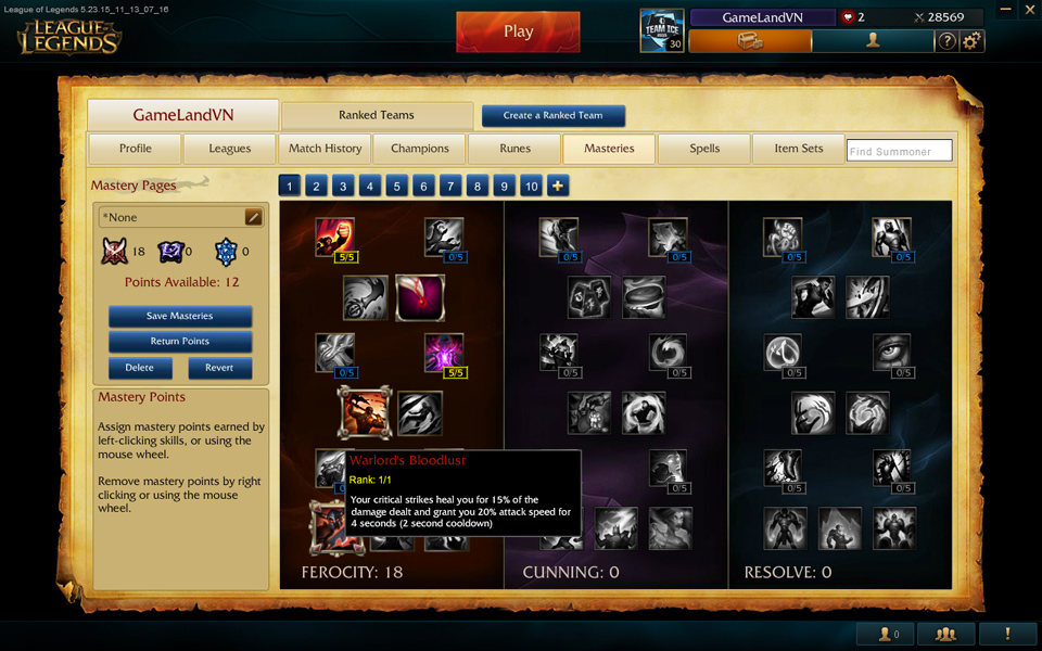 PBE ngày 13/11