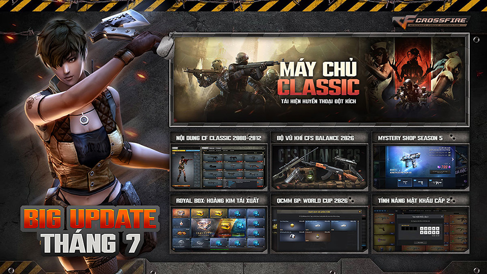 Crossfire tung bản cập nhật mới, hồi sinh máy chủ 2008