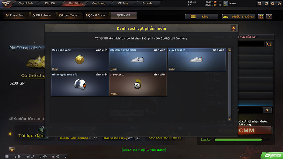 Mở bán QCMM GP World Cup 2026 và Mystery Shop mùa 5