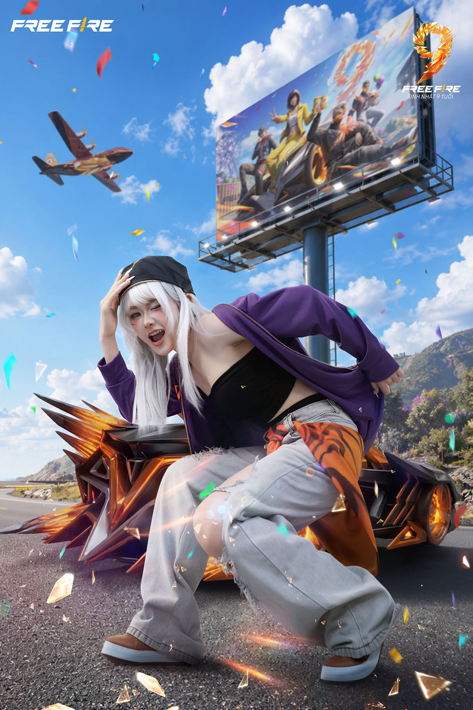 Free Fire ra mắt bộ ảnh cosplay Graffiti dịp sinh nhật