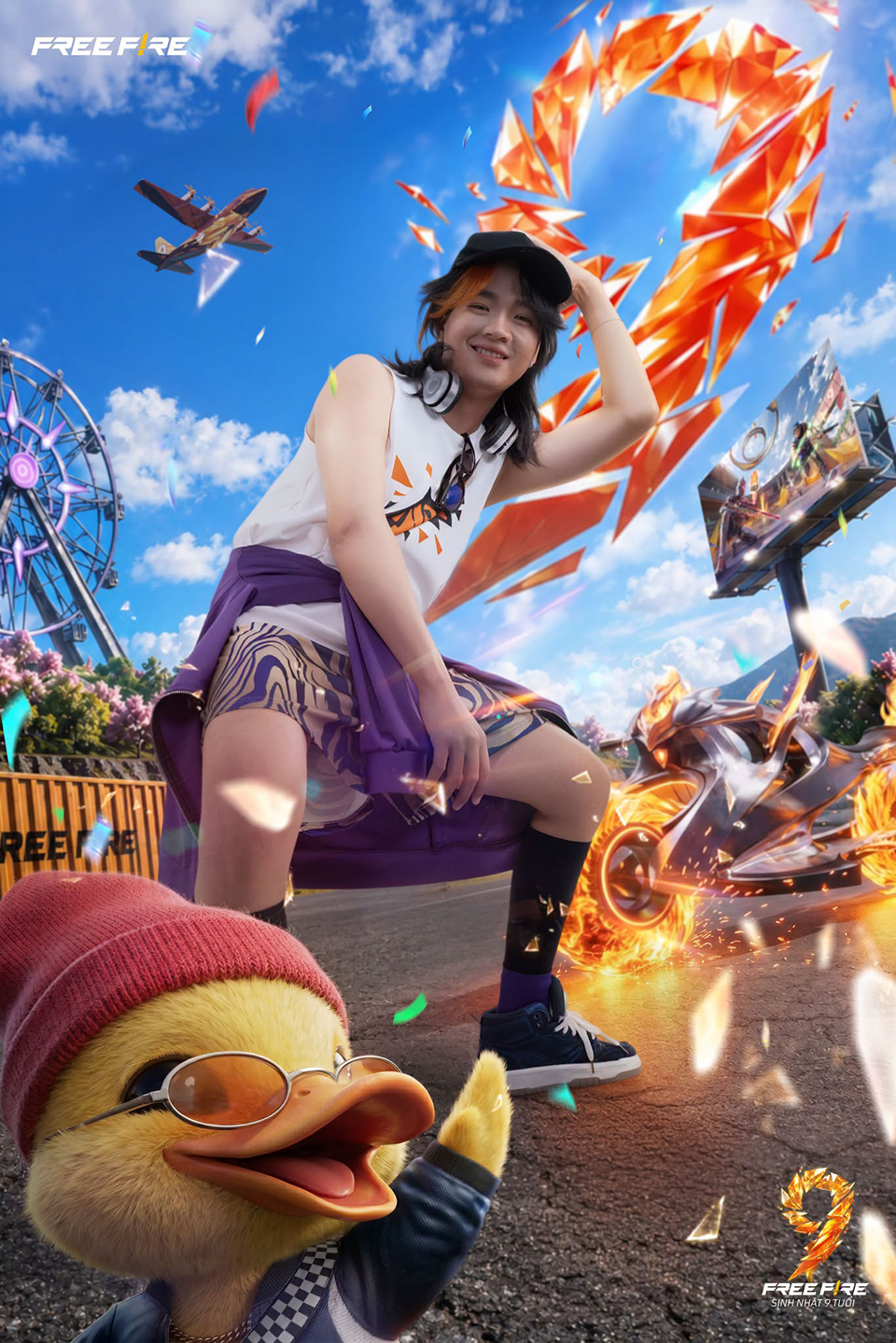 Free Fire ra mắt bộ ảnh cosplay Graffiti dịp sinh nhật