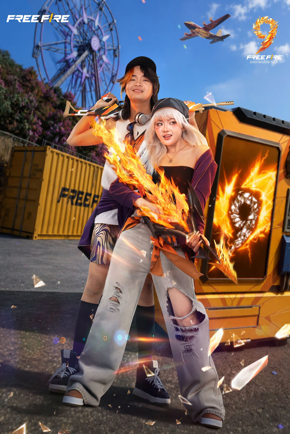 Free Fire ra mắt bộ ảnh cosplay Graffiti dịp sinh nhật