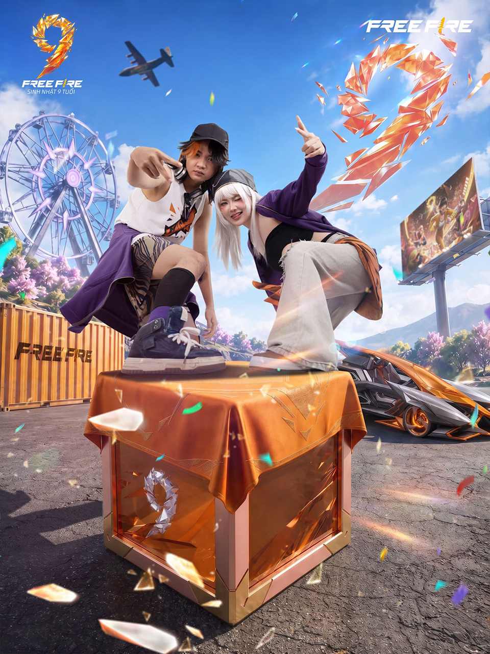 Free Fire ra mắt bộ ảnh cosplay Graffiti dịp sinh nhật