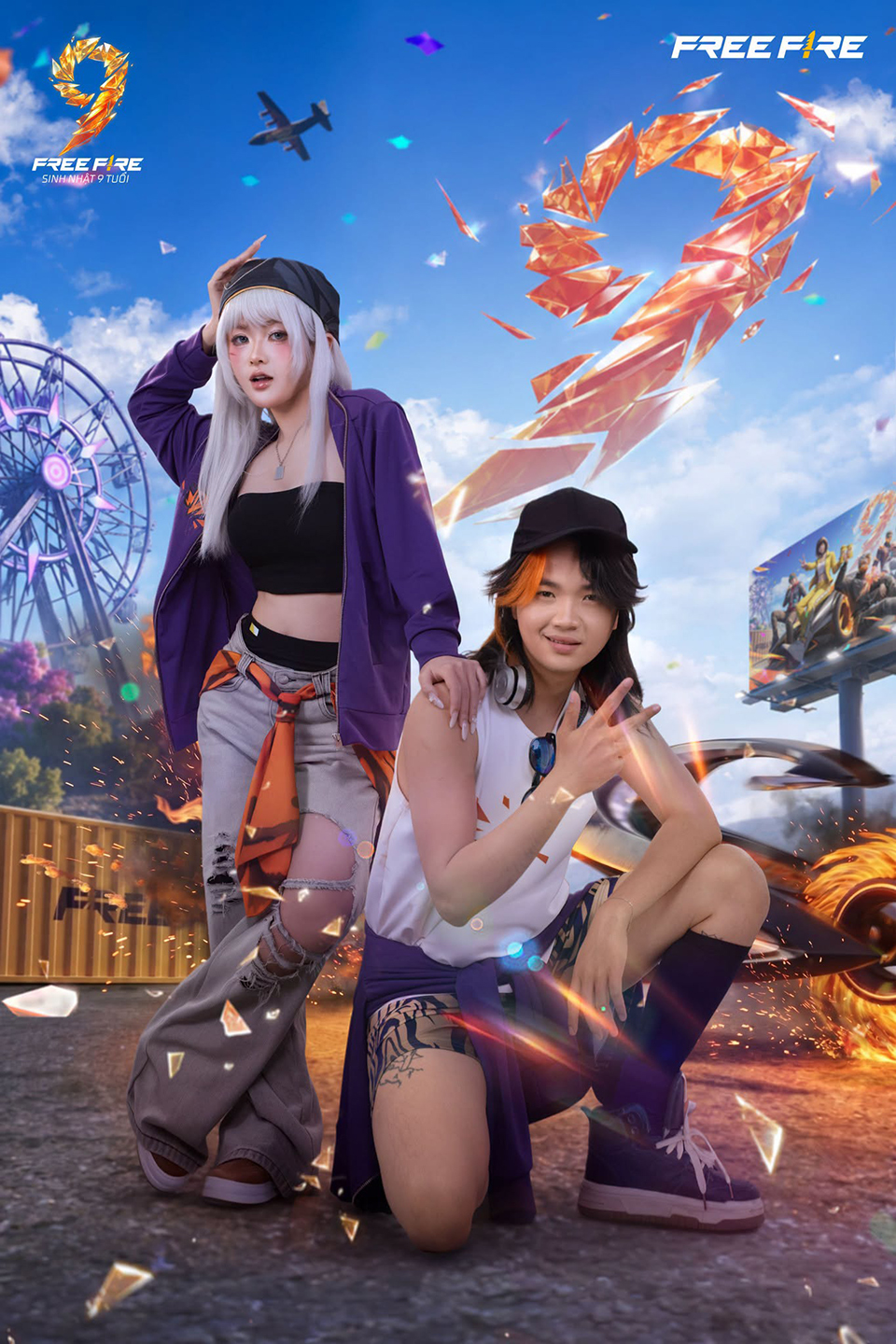 Free Fire ra mắt bộ ảnh cosplay Graffiti dịp sinh nhật