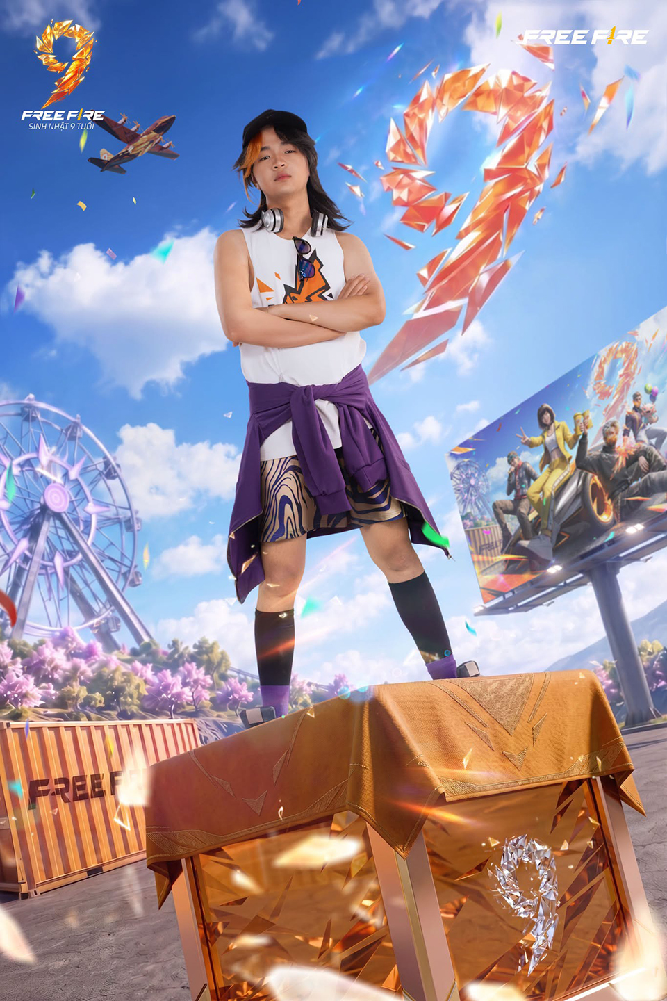 Free Fire ra mắt bộ ảnh cosplay Graffiti dịp sinh nhật