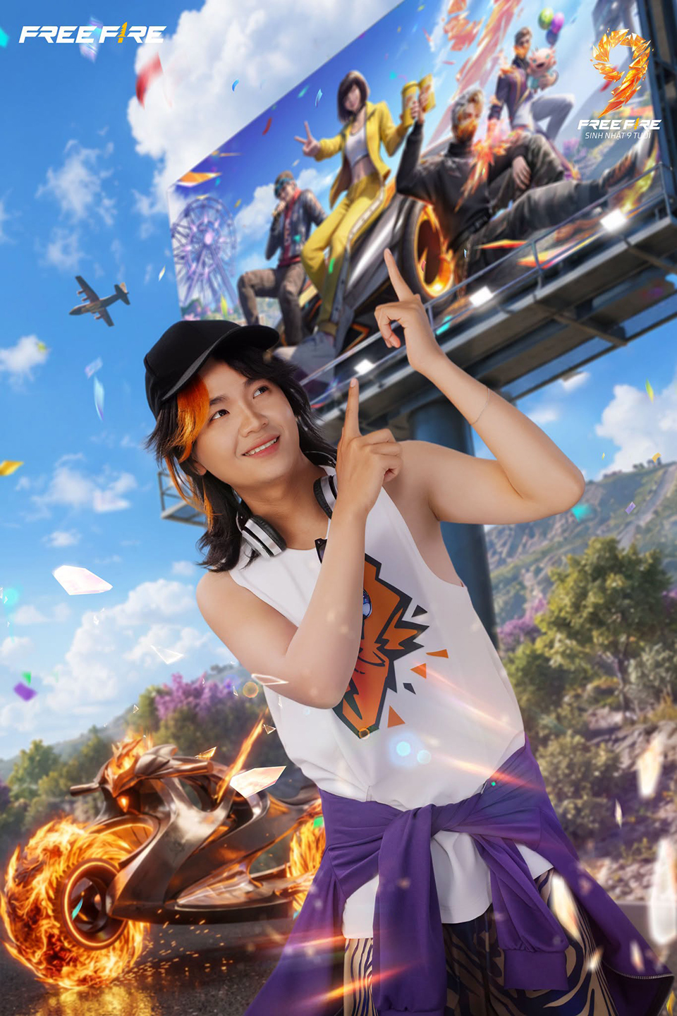 Free Fire ra mắt bộ ảnh cosplay Graffiti dịp sinh nhật