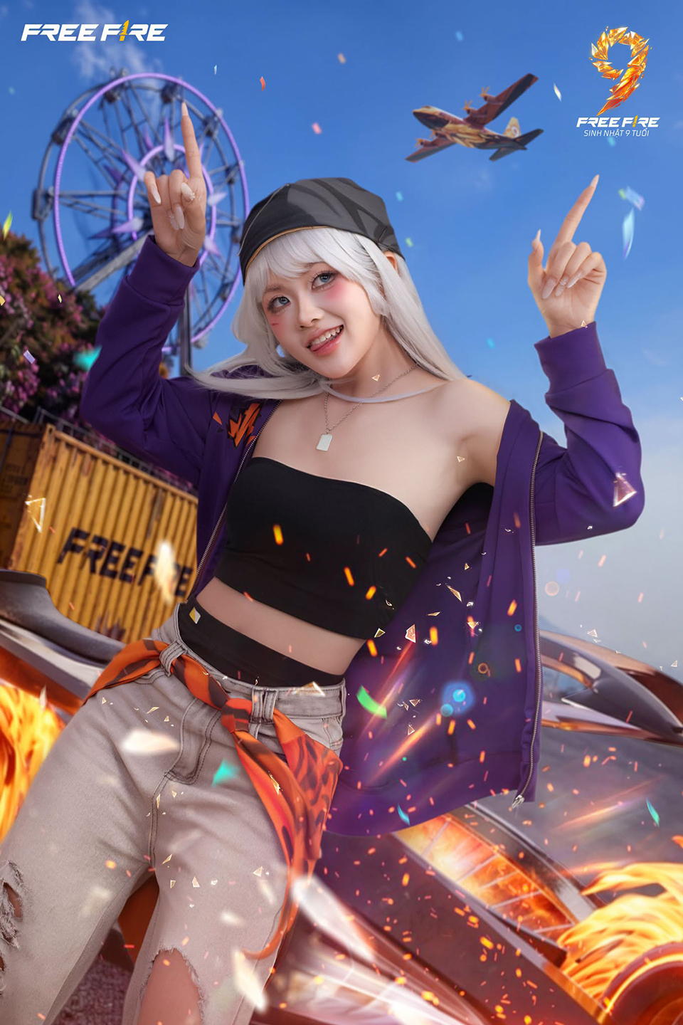 Free Fire ra mắt bộ ảnh cosplay Graffiti dịp sinh nhật