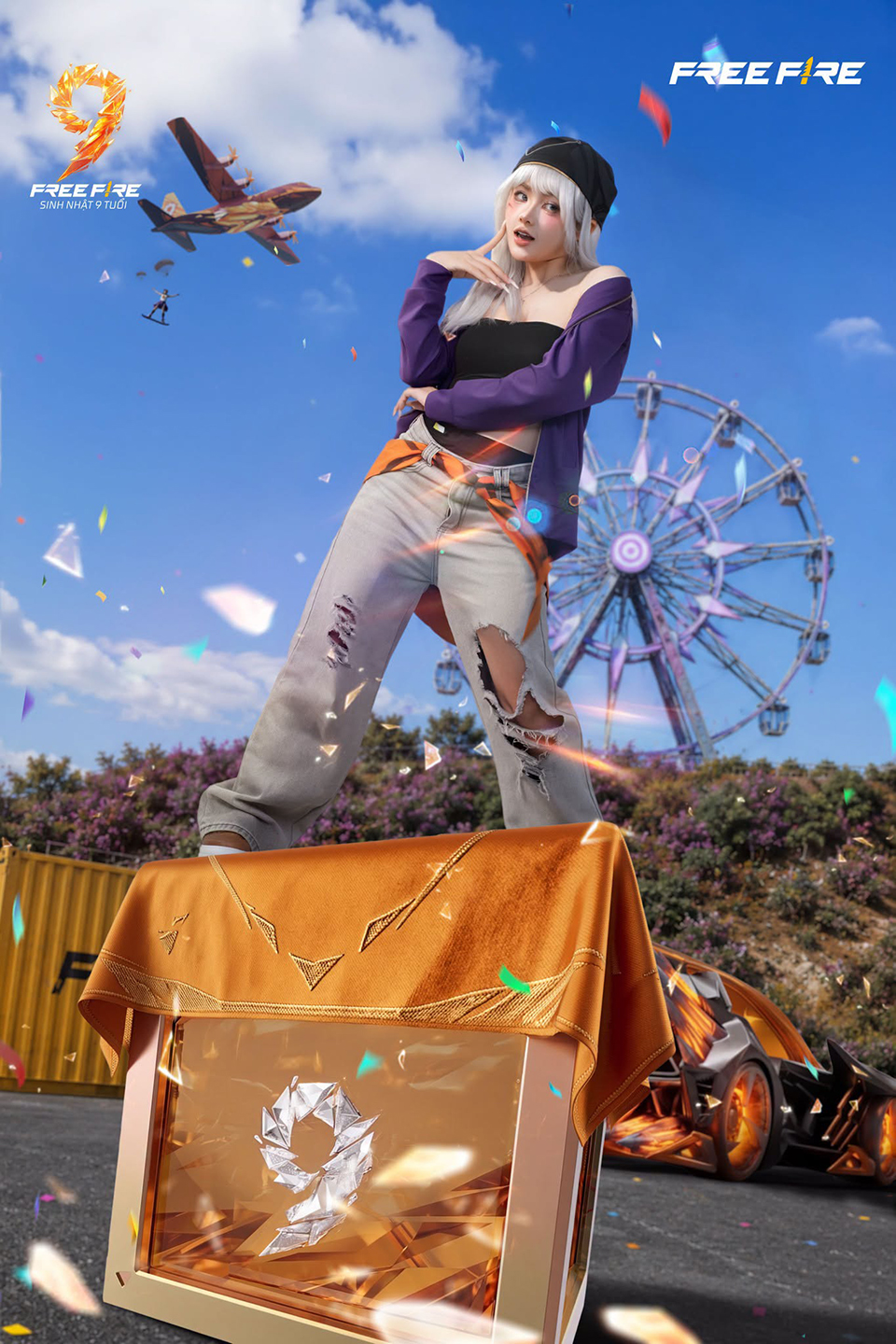 Free Fire ra mắt bộ ảnh cosplay Graffiti dịp sinh nhật