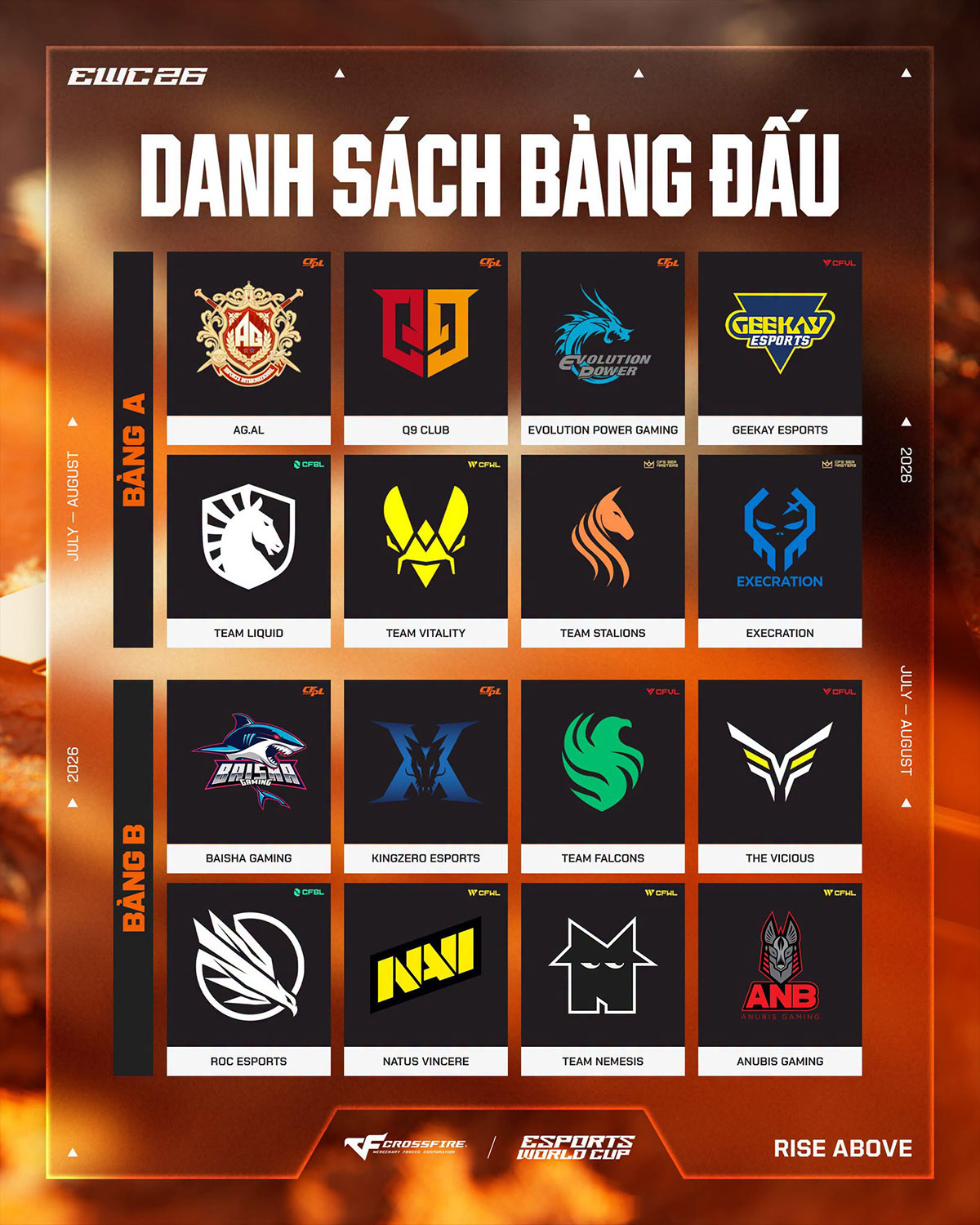 Crossfire Việt Nam góp mặt tại Esports World Cup 2026