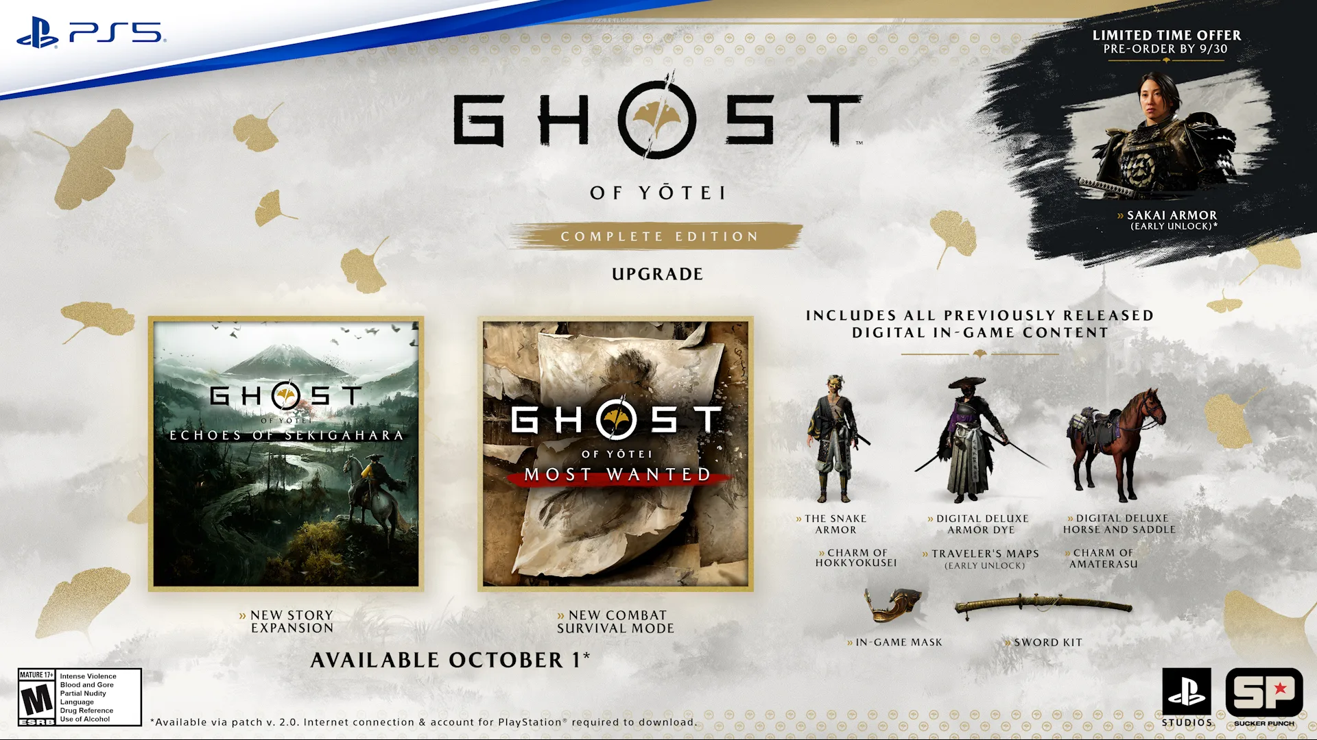 Ghost of Yōtei công bố bản mở rộng Echoes of Sekigahara