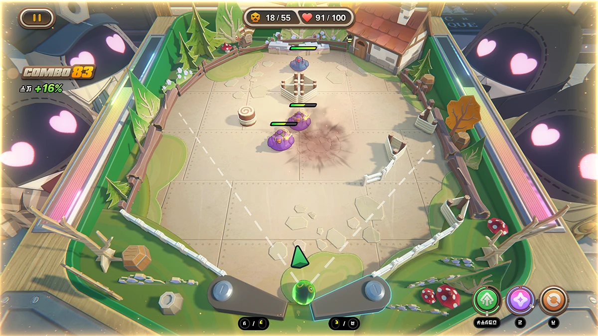 Dũng Sĩ Pinball Keng Keng Keng!