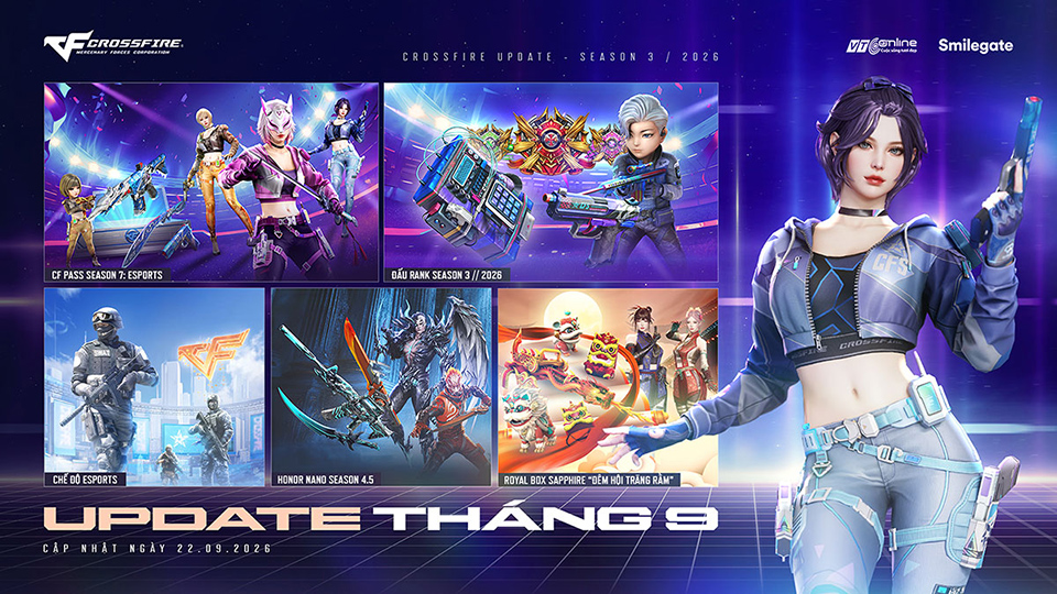 Crossfire đón Trung Thu 2026 với loạt cập nhật mới