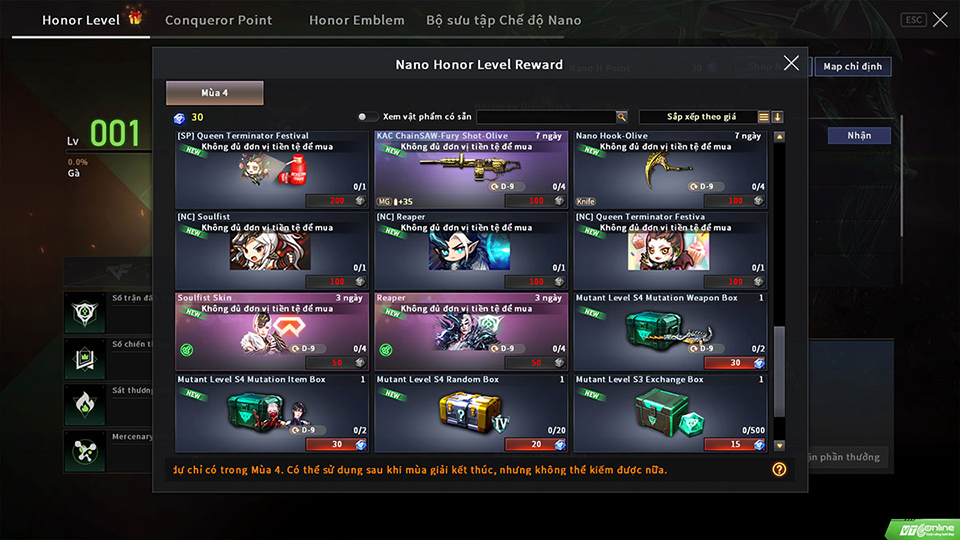 Nano Honor Season 4.5