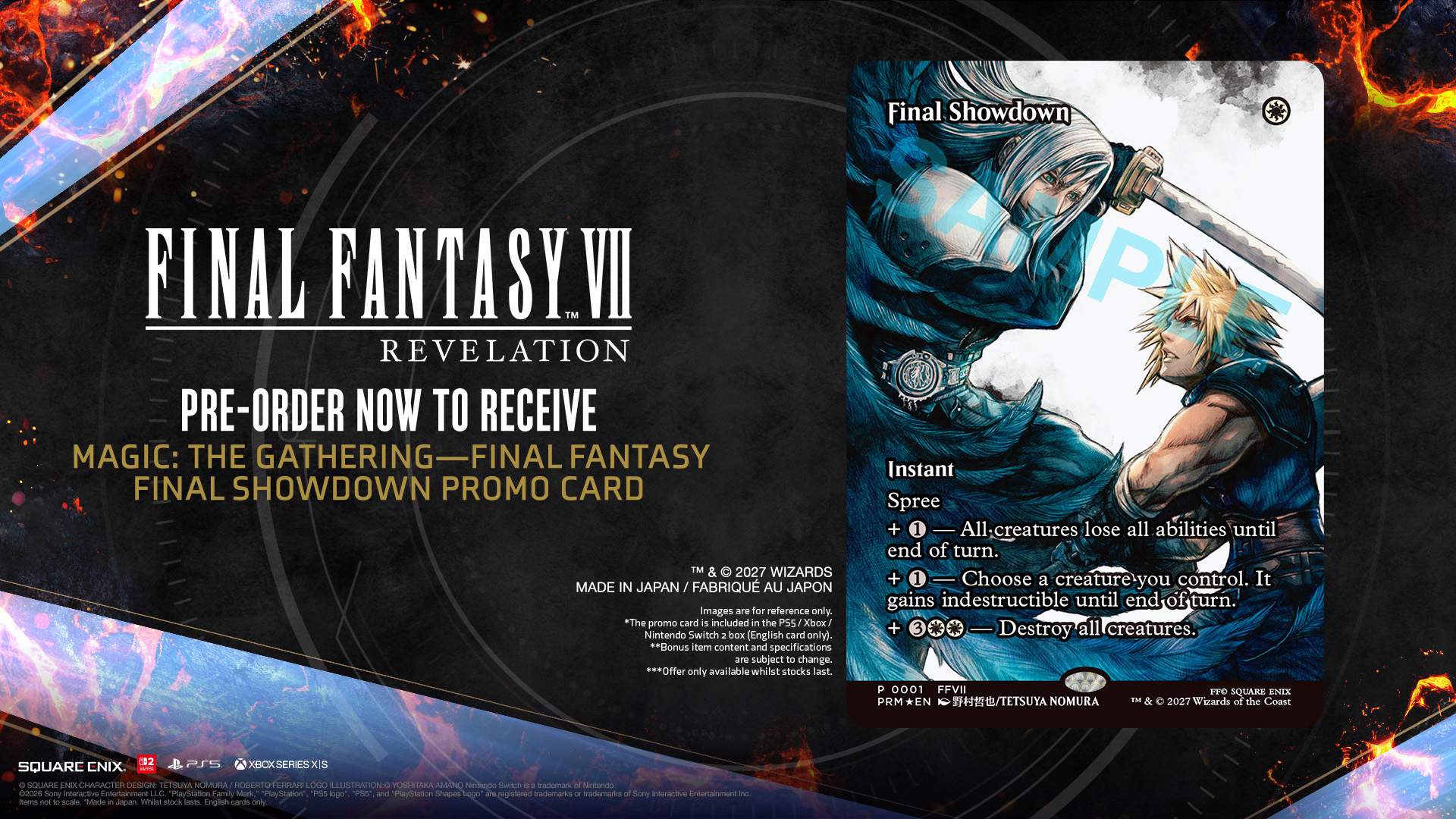 Final Fantasy VII Revelation ra mắt ngày 08/04/2027