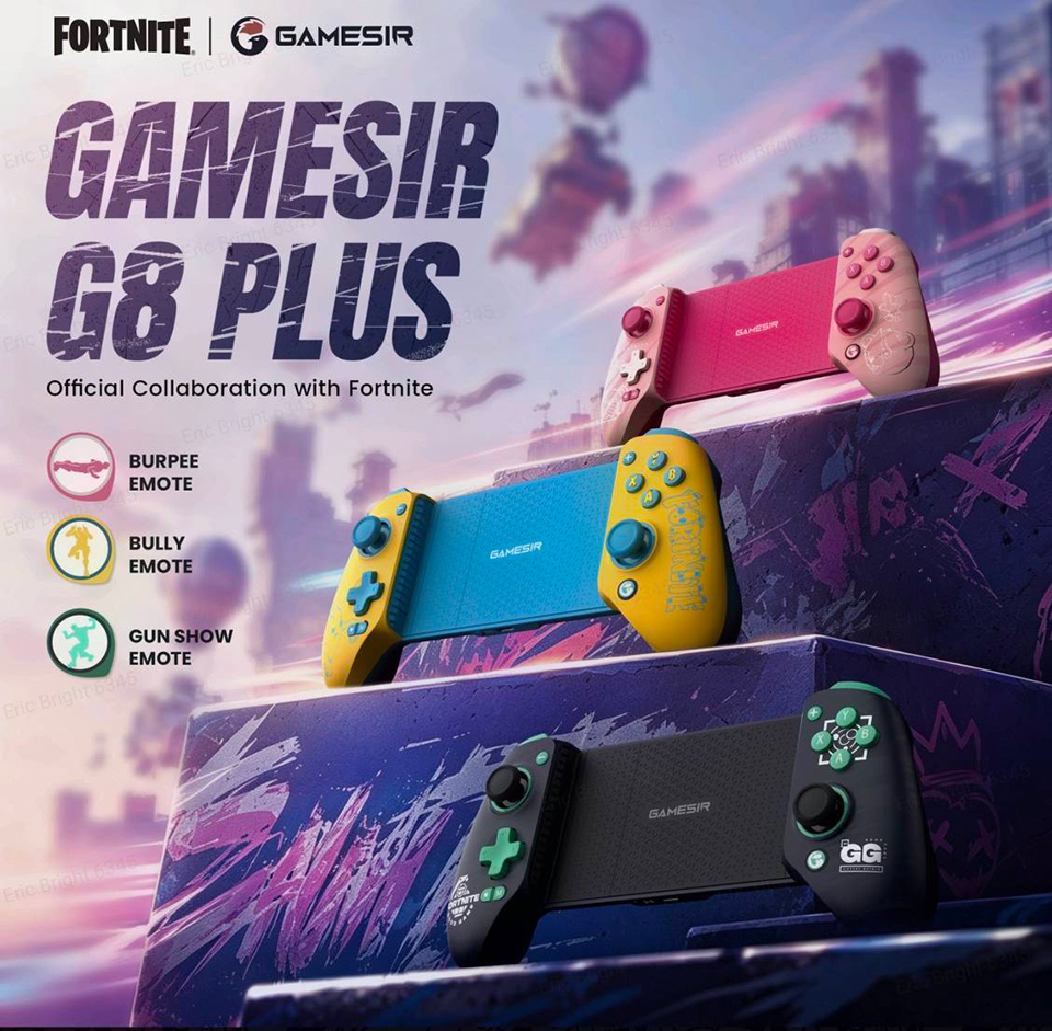 GameSir ra mắt hai tay cầm mobile mang thương hiệu Fortnite