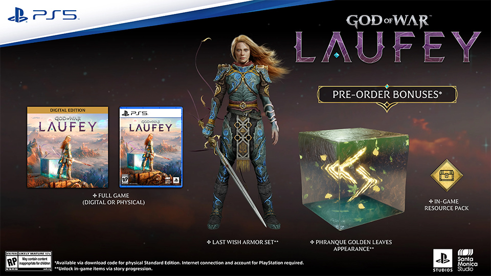 God of War Laufey mở đặt trước từ ngày 30/09