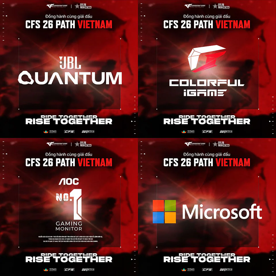 CFS 2026 Path Vietnam khởi tranh từ ngày 16/10/2026