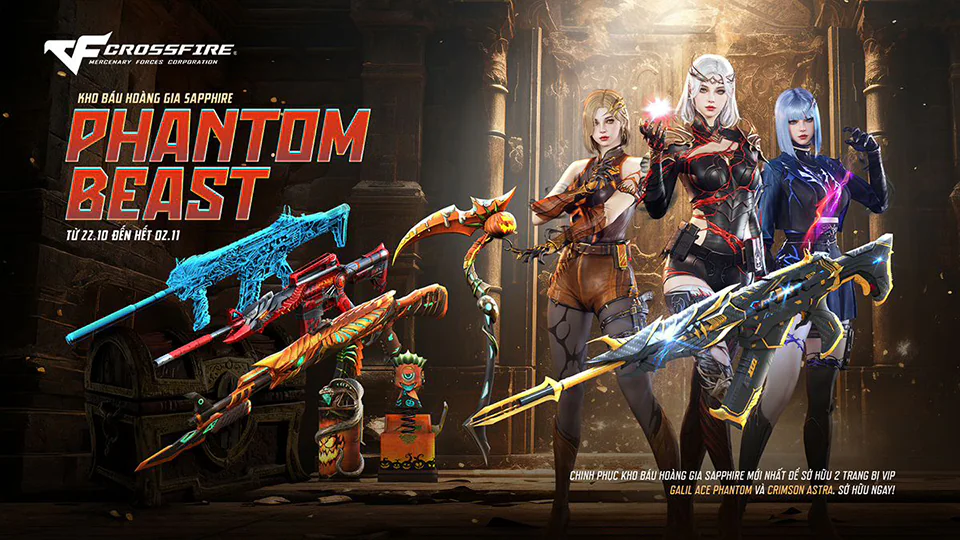 Kho Báu Hoàng Gia Sapphire Phantom Beast