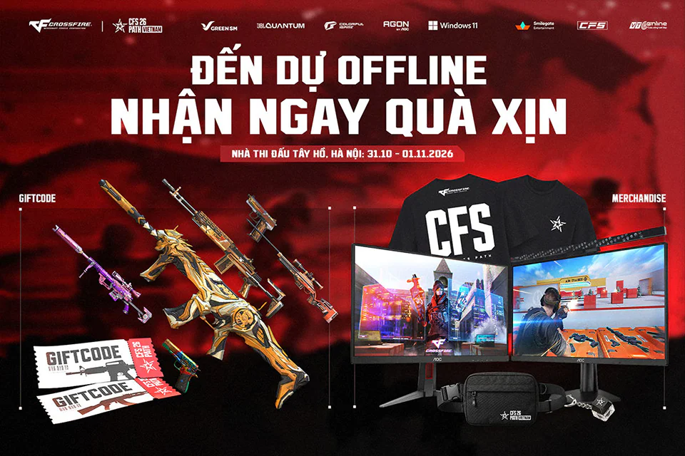 Chung kết CFS 26 Path Vietnam mở cửa tự do tại Hà Nội
