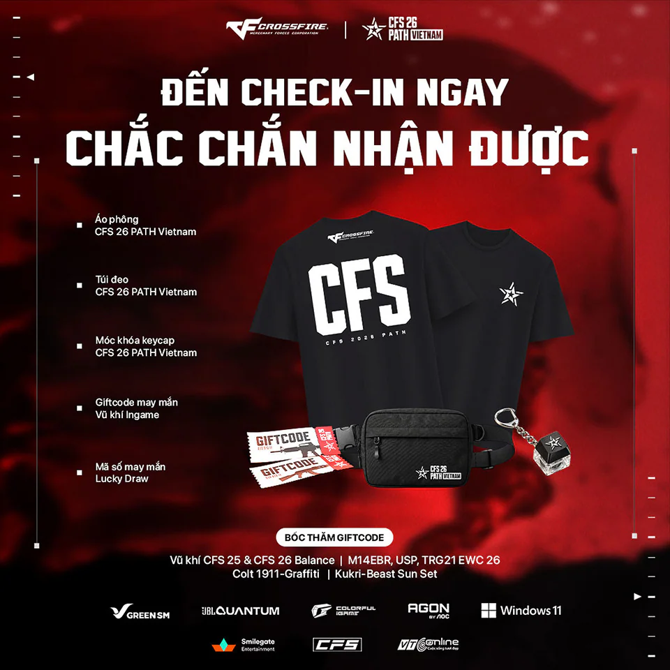 Chung kết CFS 26 Path Vietnam mở cửa tự do tại Hà Nội