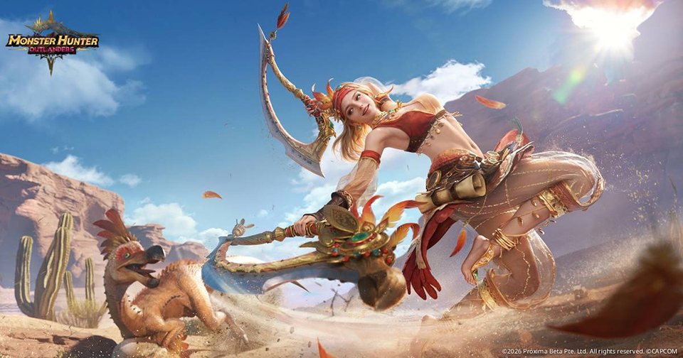 Monster Hunter Outlanders ra mắt vào ngày 29/10